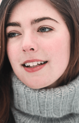 Creator speaking to camera